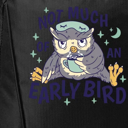 Not Much Of An Early Bird Owl City Backpack