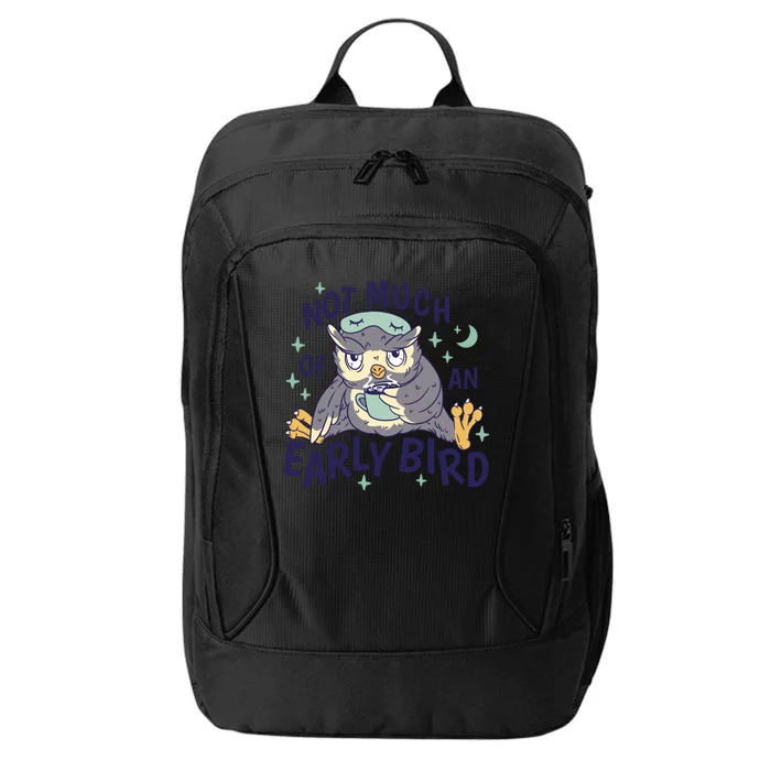 Not Much Of An Early Bird Owl City Backpack