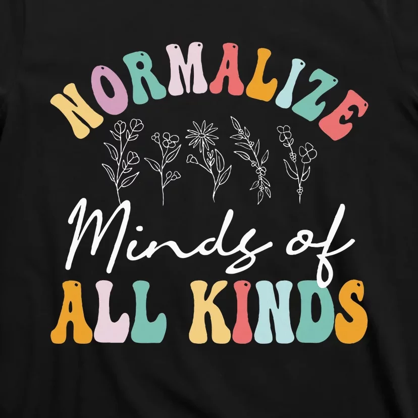 Normalize Minds Of All Kinds Autism Awereness T-Shirt