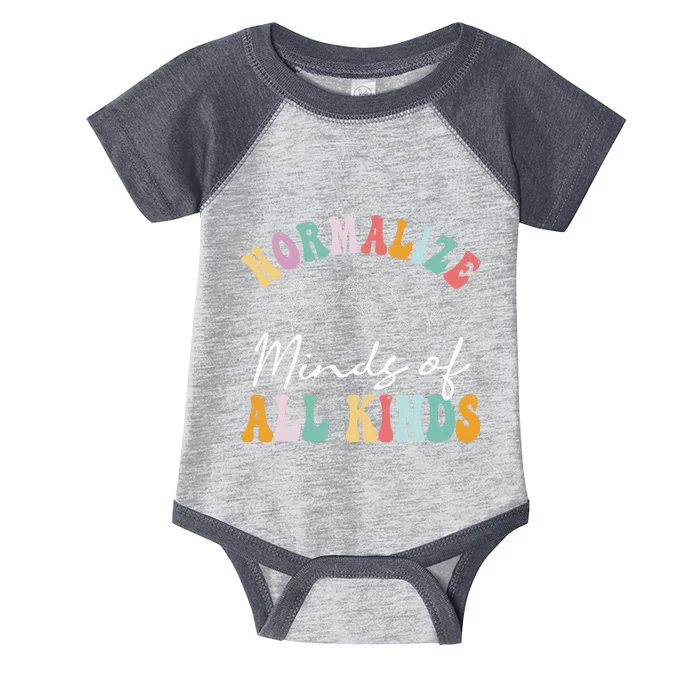 Normalize Minds Of All Kinds Autism Awereness Infant Baby Jersey Bodysuit