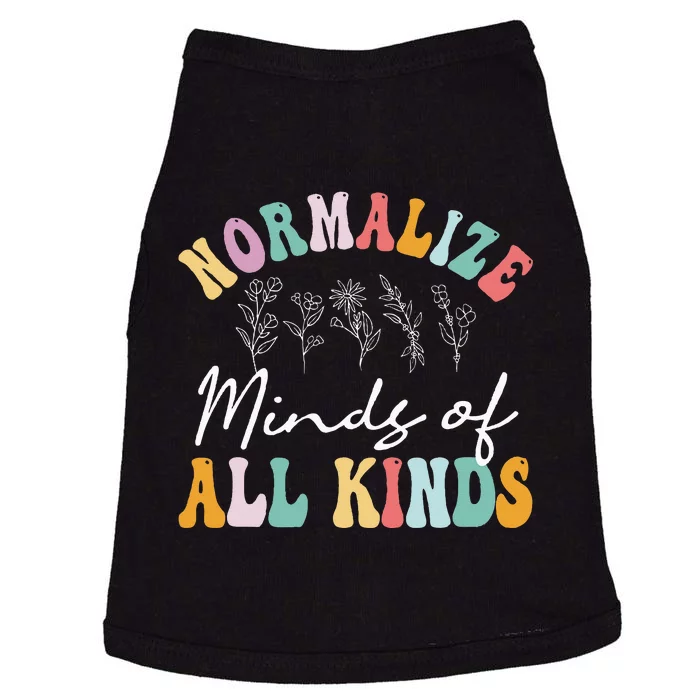 Normalize Minds Of All Kinds Autism Awereness Doggie Tank