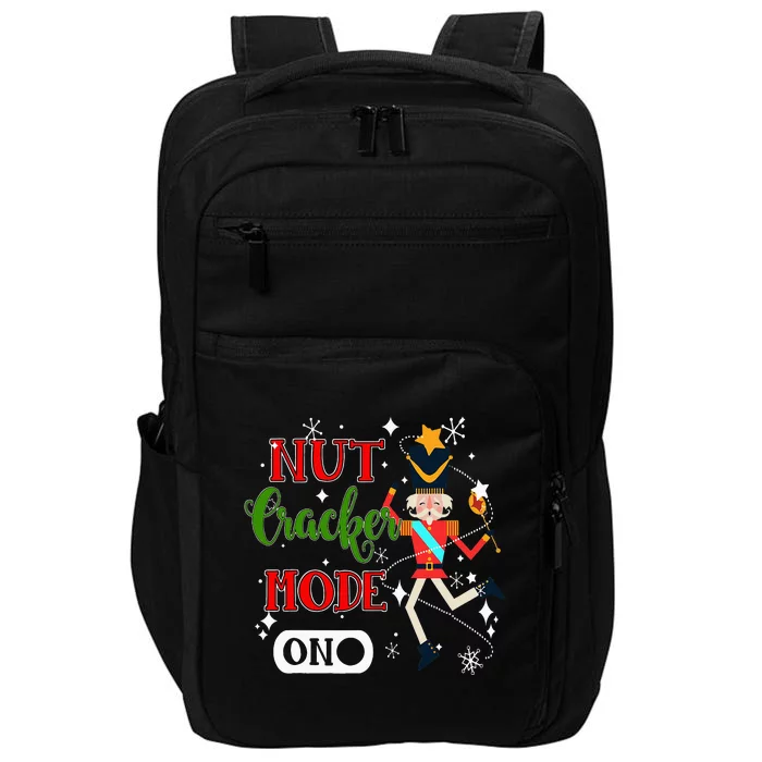 Nutcracker Mode On Nutcracker Christmas Impact Tech Backpack