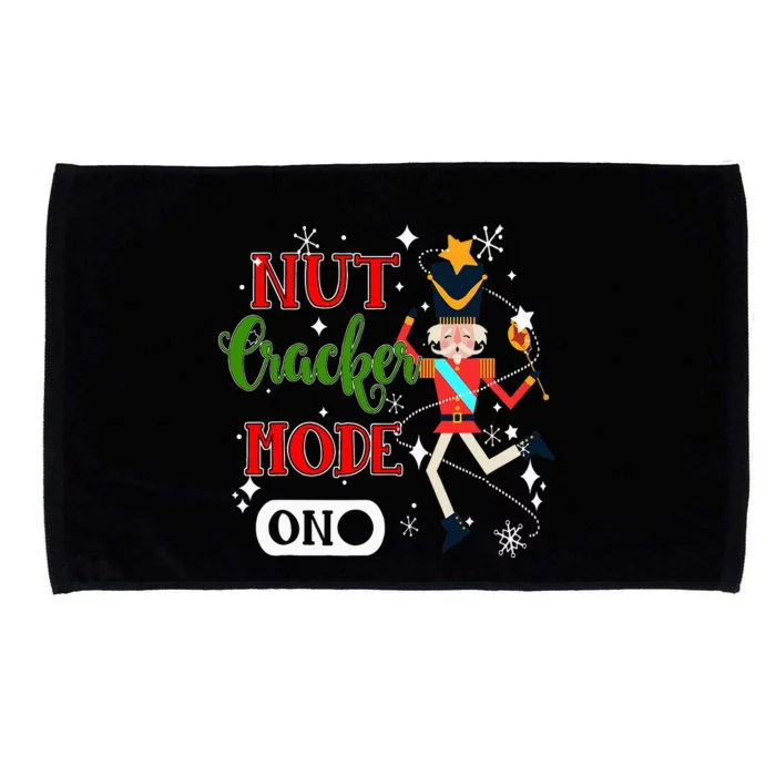 Nutcracker Mode On Nutcracker Christmas Microfiber Hand Towel