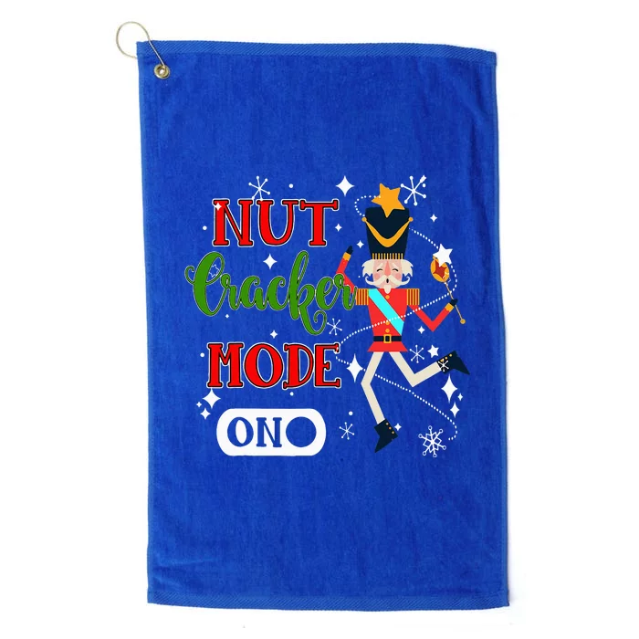 Nutcracker Mode On Nutcracker Christmas Platinum Collection Golf Towel