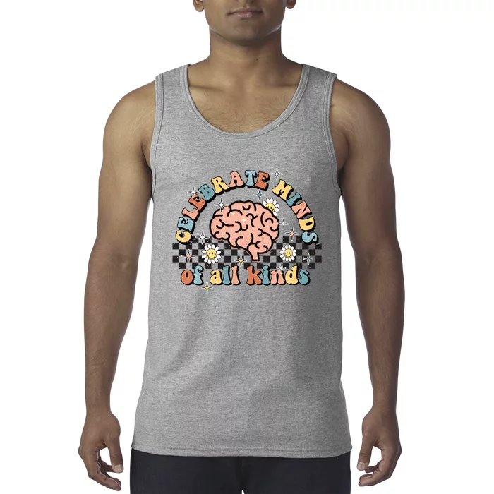 Normalize Minds Of All Kinds Autism Awereness Tank Top