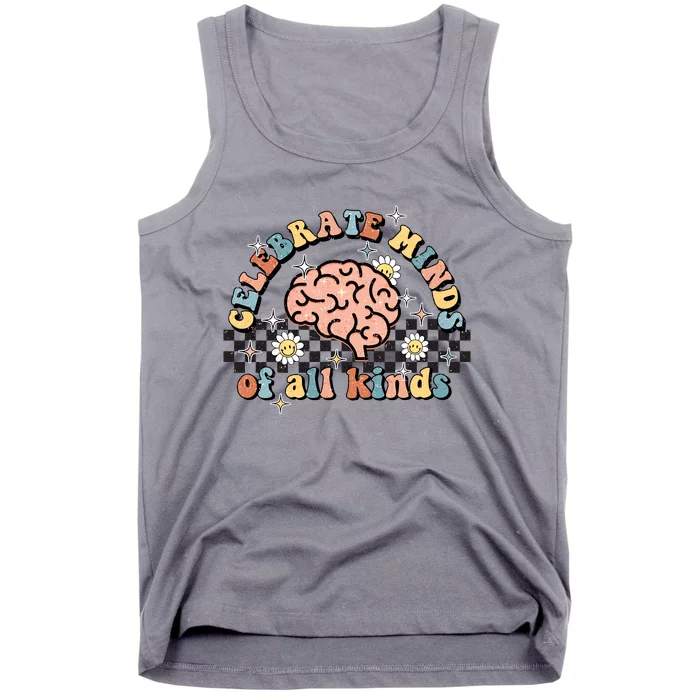 Normalize Minds Of All Kinds Autism Awereness Tank Top