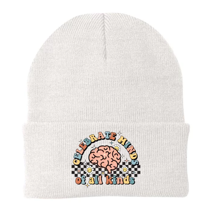 Normalize Minds Of All Kinds Autism Awereness Knit Cap Winter Beanie