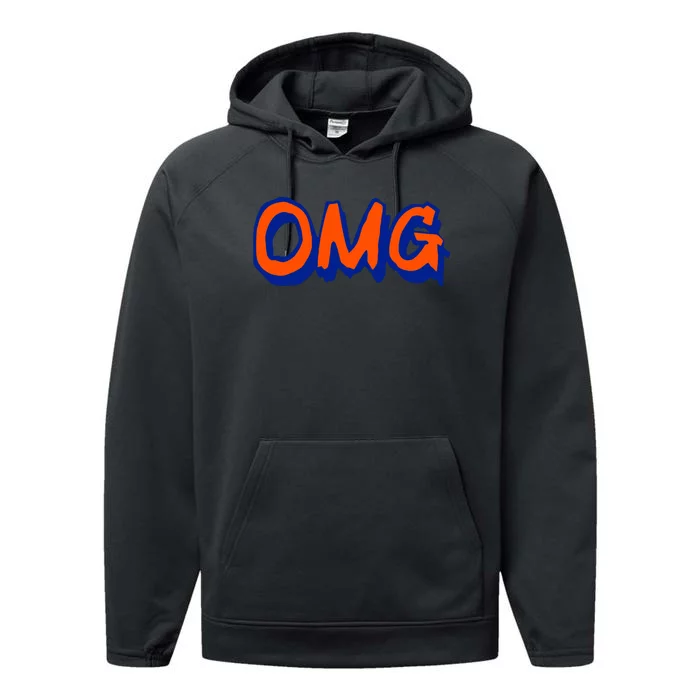 Ny Mets Omg Performance Fleece Hoodie