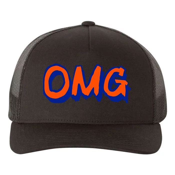 Ny Mets Omg Yupoong Adult 5-Panel Trucker Hat