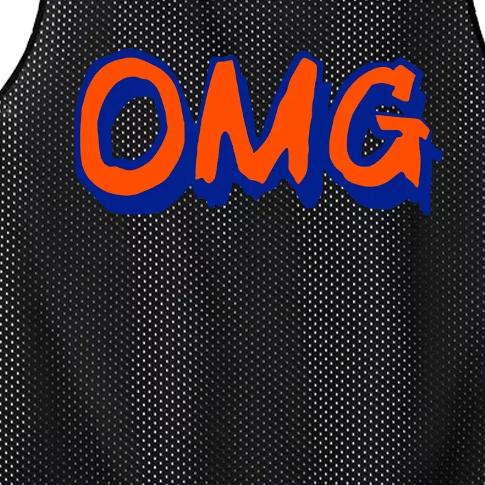 Ny Mets Omg Mesh Reversible Basketball Jersey Tank