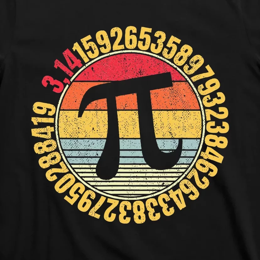 Nerdy Math Pi Symbol Mathlete T-Shirt