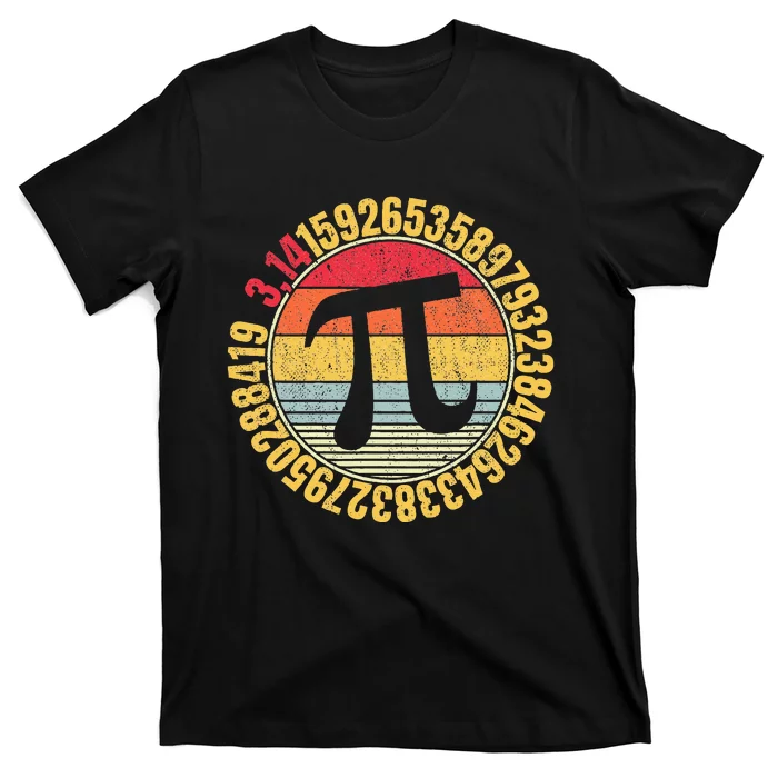 Nerdy Math Pi Symbol Mathlete T-Shirt