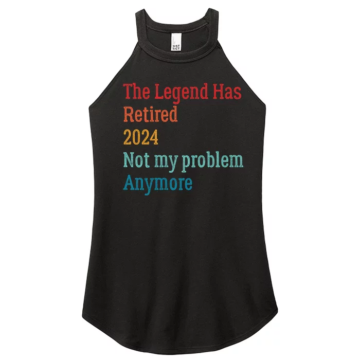 Not My Problem Anymore Women’s Perfect Tri Rocker Tank