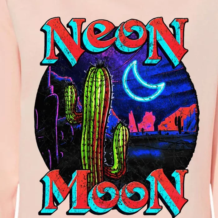 Neon Moon Retro Western Womens California Wash Sweatshirt