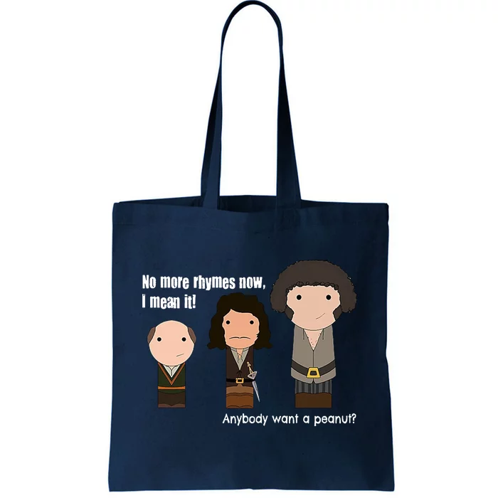 No More Rhymes Now I Mean It Anyone Want A Peanut? Tote Bag