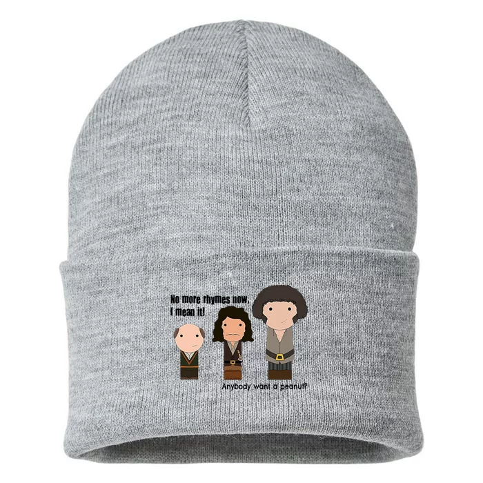 No More Rhymes Now I Mean It Anyone Want A Peanut? Sustainable Knit Beanie