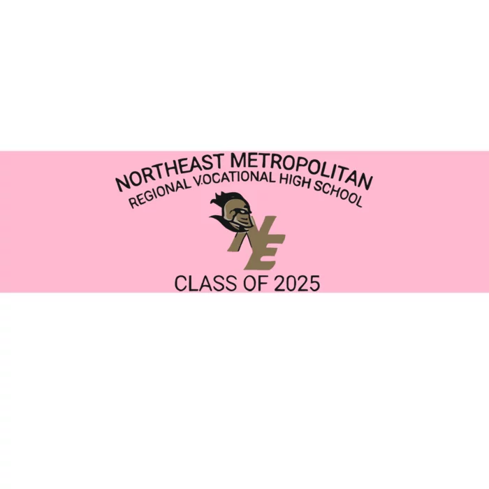 Northeast Metropolitan Regional Vocational High School Class Of 2025 Bumper Sticker