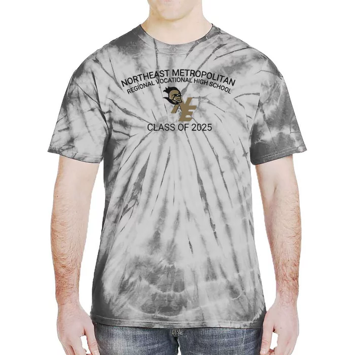 Northeast Metropolitan Regional Vocational High School Class Of 2025 Tie-Dye T-Shirt