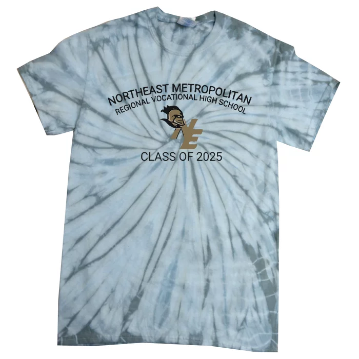 Northeast Metropolitan Regional Vocational High School Class Of 2025 Tie-Dye T-Shirt