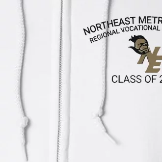 Northeast Metropolitan Regional Vocational High School Class Of 2025 Full Zip Hoodie