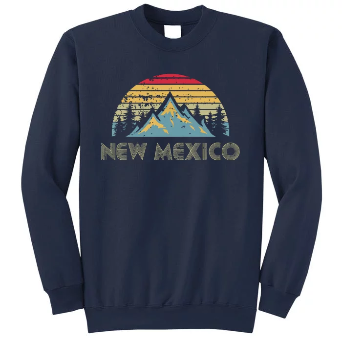 New Mexico Retro Vintage Mountains Nature Hiking Sh Sweatshirt