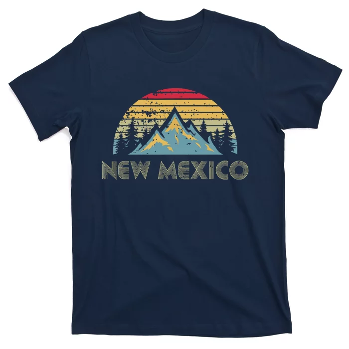 New Mexico Retro Vintage Mountains Nature Hiking Sh T-Shirt