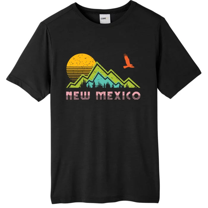 New Mexico Retro Vintage Throwback And Gift ChromaSoft Performance T-Shirt