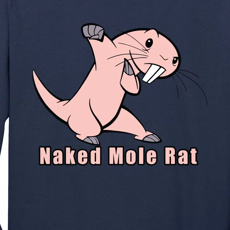 Naked Mole Rat With Life Tall Long Sleeve T-Shirt