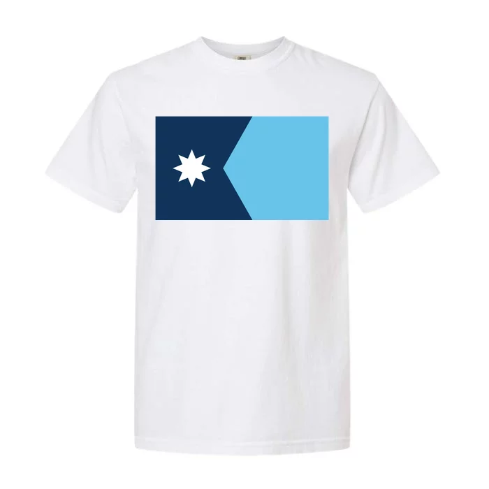 New Minnesota State Flag Garment-Dyed Heavyweight T-Shirt