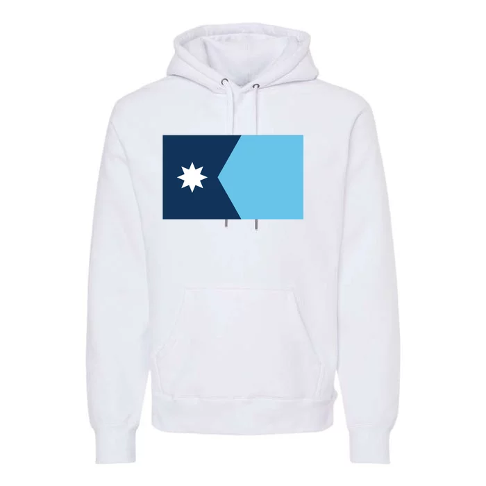 New Minnesota State Flag Premium Hoodie