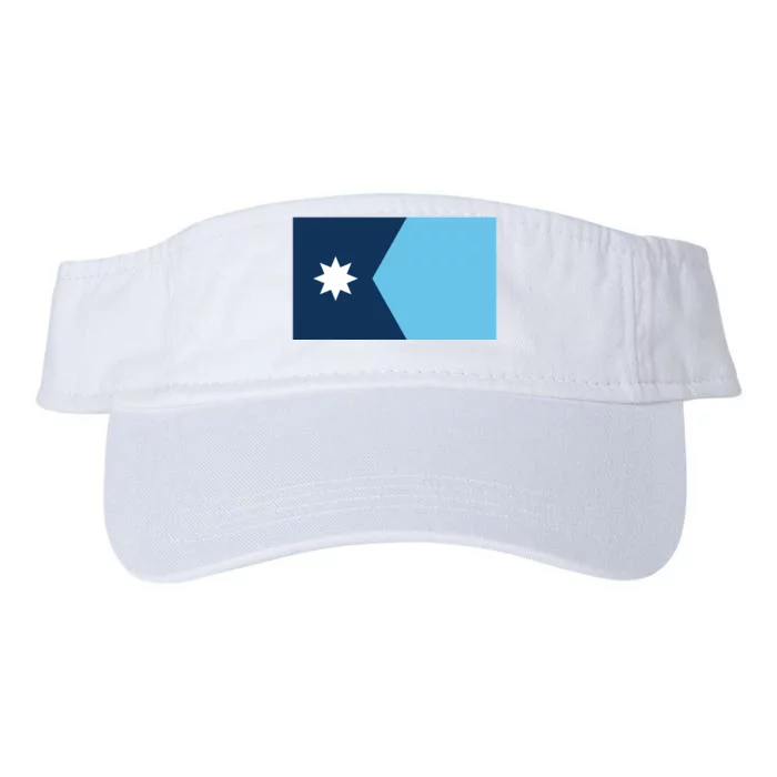 New Minnesota State Flag Valucap Bio-Washed Visor