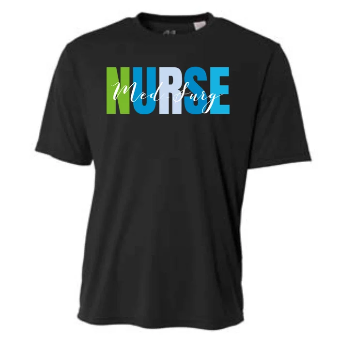 National Med Surg Nurse Medical Surgical Nurse Appreciation Gift Cooling Performance Crew T-Shirt