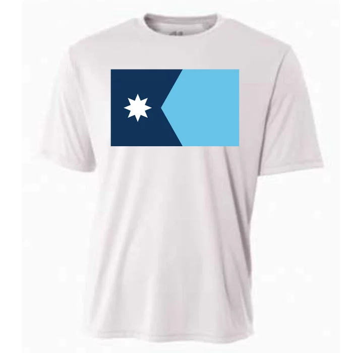 New Minnesota State Flag // 2024 Flag North Star Cooling Performance Crew T-Shirt