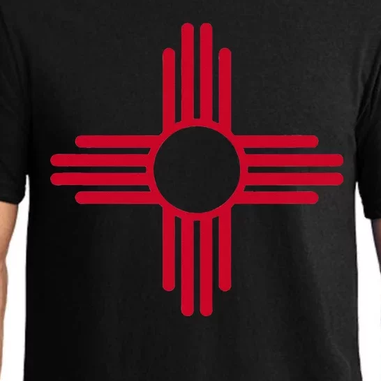 New Mexico State Flag Zia Sun Symbol Pajama Set