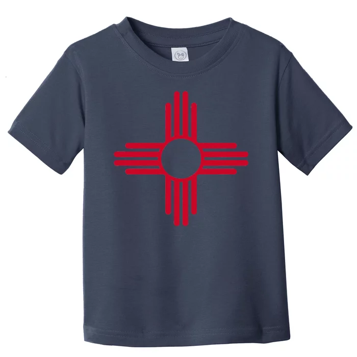 New Mexico State Flag Zia Sun Symbol Toddler T-Shirt