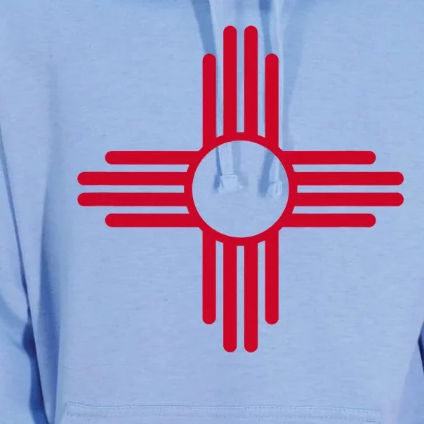 New Mexico State Flag Zia Sun Symbol Unisex Surf Hoodie