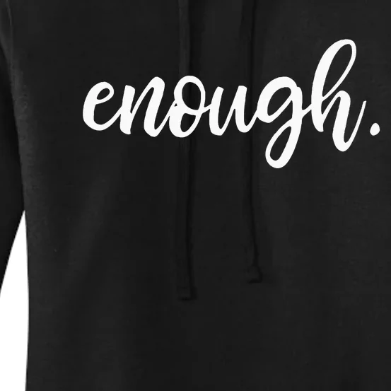 No More Silence End Gun Violence Enough Wear Orange Day Women's Pullover Hoodie