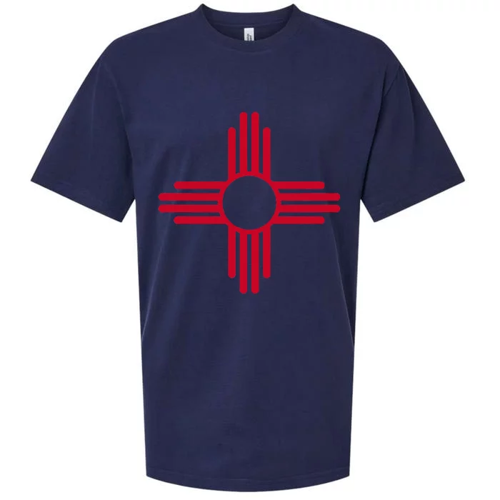 New Mexico State Flag Zia Sun Symbol Albuquerque Santa Fe Sueded Cloud Jersey T-Shirt