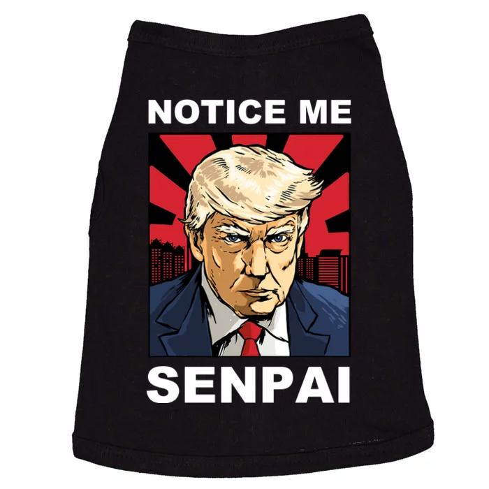 Notice Me Senpai Trump Doggie Tank