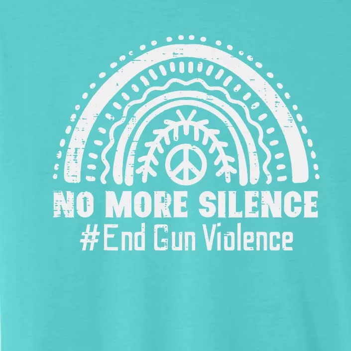 No More Silence End Gun Violence Awareness Month Orange ChromaSoft Performance T-Shirt