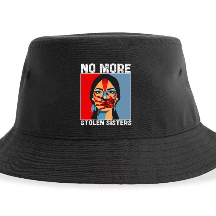 No More Stolen Sister Native American Mmiw Sustainable Bucket Hat