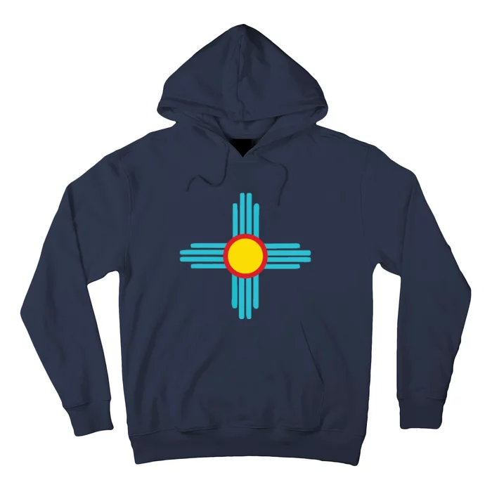 New Mexico State Zia Vintage Retromodern Design Hoodie