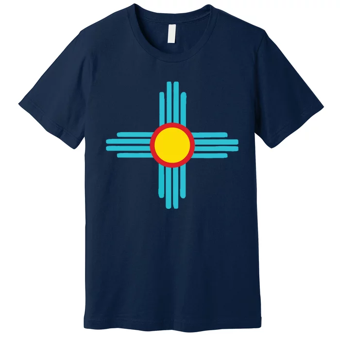 New Mexico State Zia Vintage Retromodern Design Premium T-Shirt