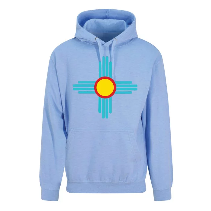 New Mexico State Zia Vintage Retromodern Design Unisex Surf Hoodie