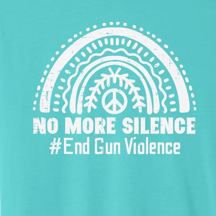 No More Silence End Gun Violence Awareness Month Orange ChromaSoft Performance T-Shirt