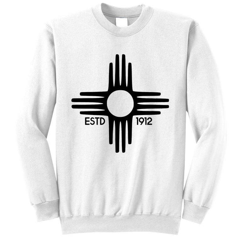 New Mexico State Flag Zia Symbol Sweatshirt