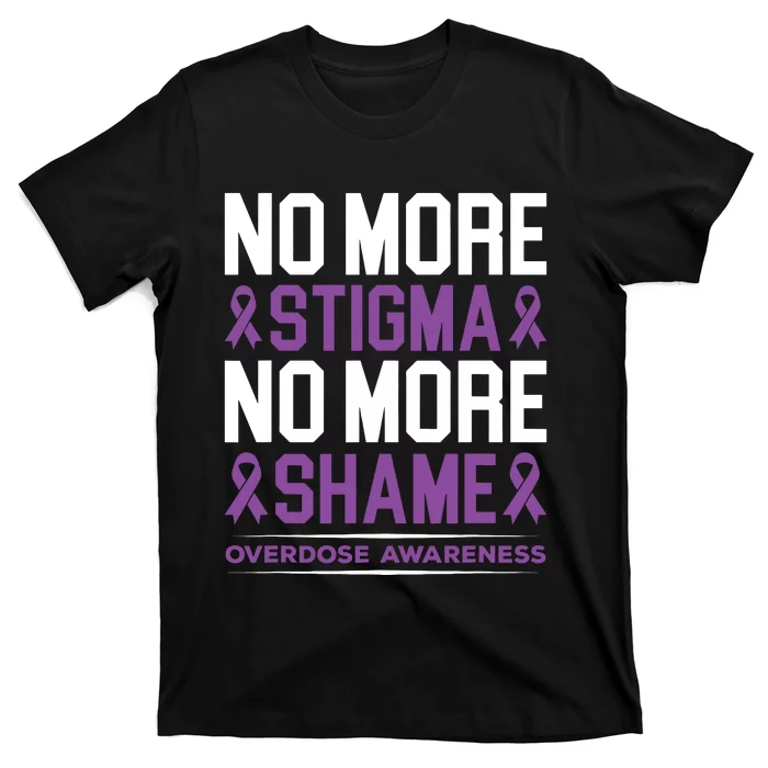 No More Stigma No More Shame Addiction T-Shirt