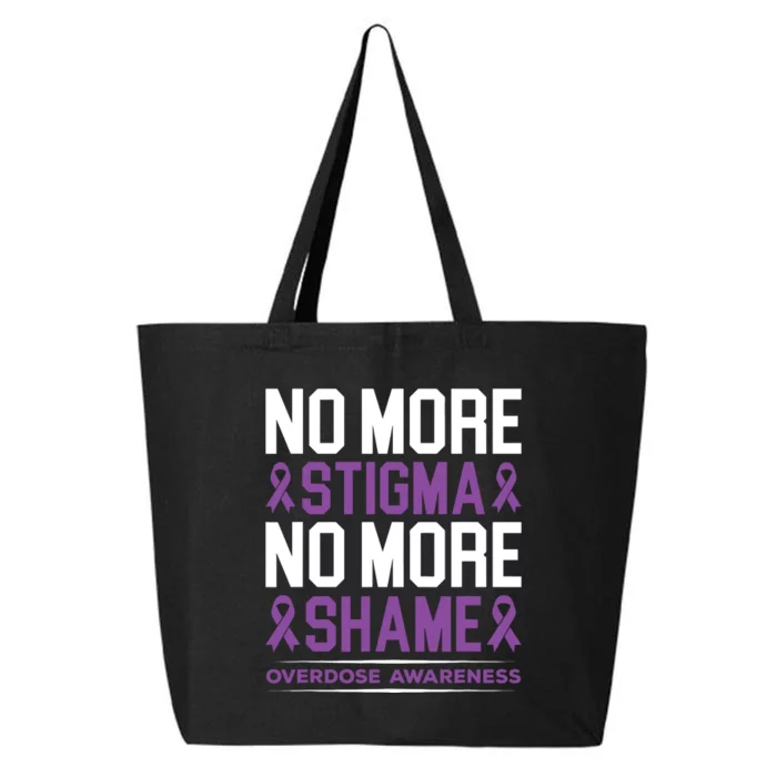 No More Stigma No More Shame Addiction 25L Jumbo Tote