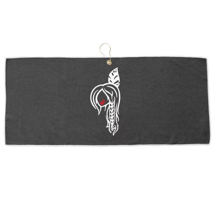 No More Stolen Sister American Native Large Microfiber Waffle Golf Towel