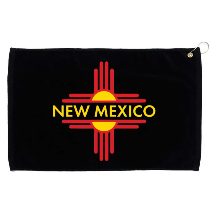 New Mexico State Zia Symbol Design Grommeted Golf Towel